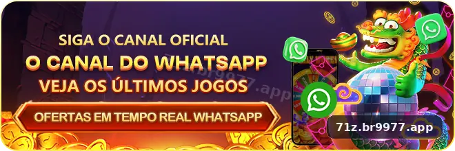 Tela de boas-vindas e lobby de jogos do aplicativo 71z